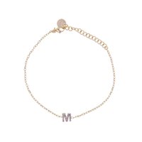 Bracciale Rue des Mille Donna in Argento BRZ-011 INIZ AU M - BRZ-011 INIZ AU M